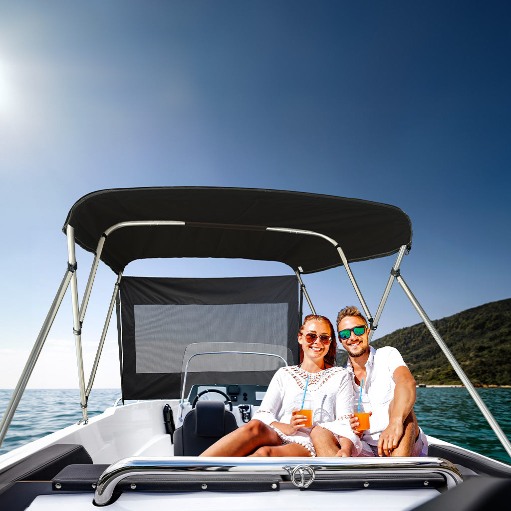 KNOX Bimini Front & Rear shade panel Kit Marine 420D Mesh Panels