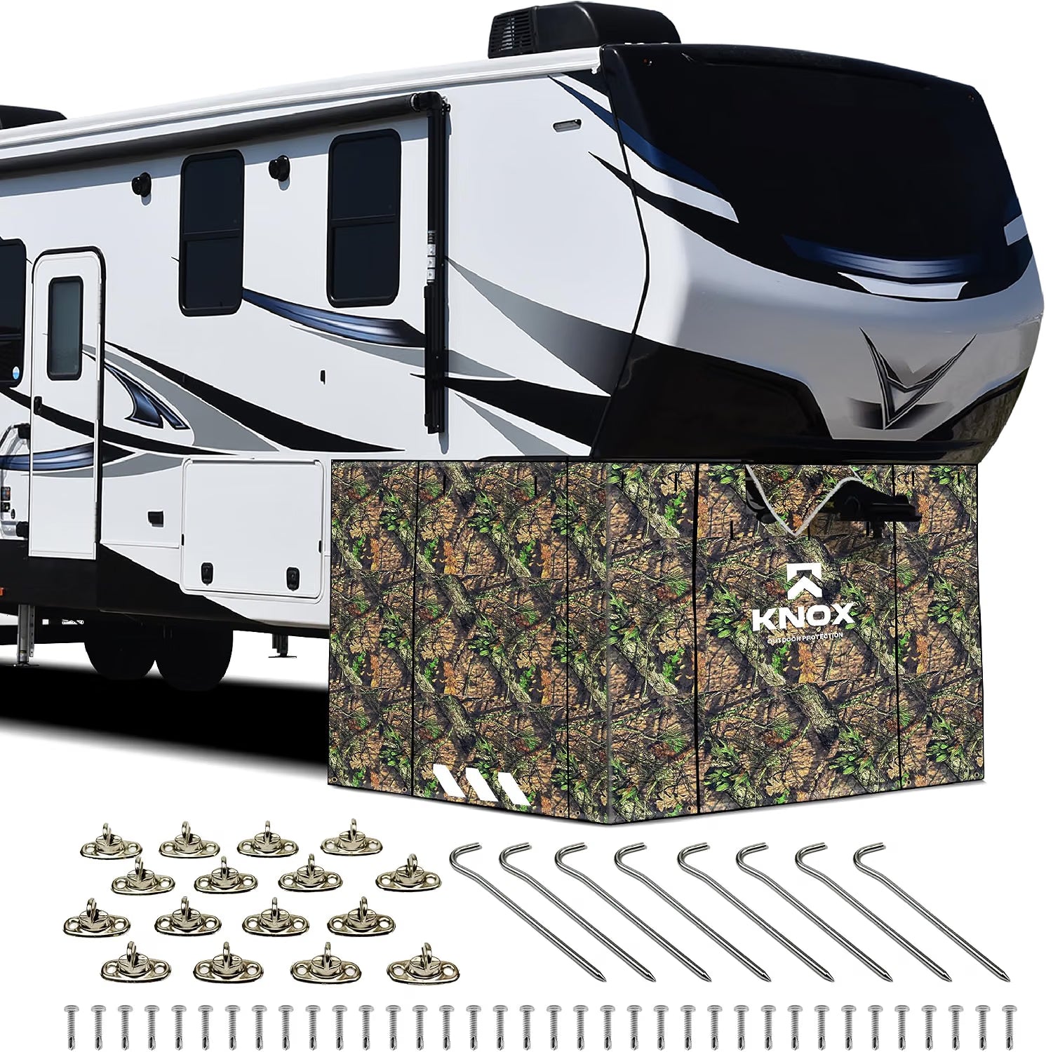 KNOX Pro Series 5th Wheel RV Skirt, Camo