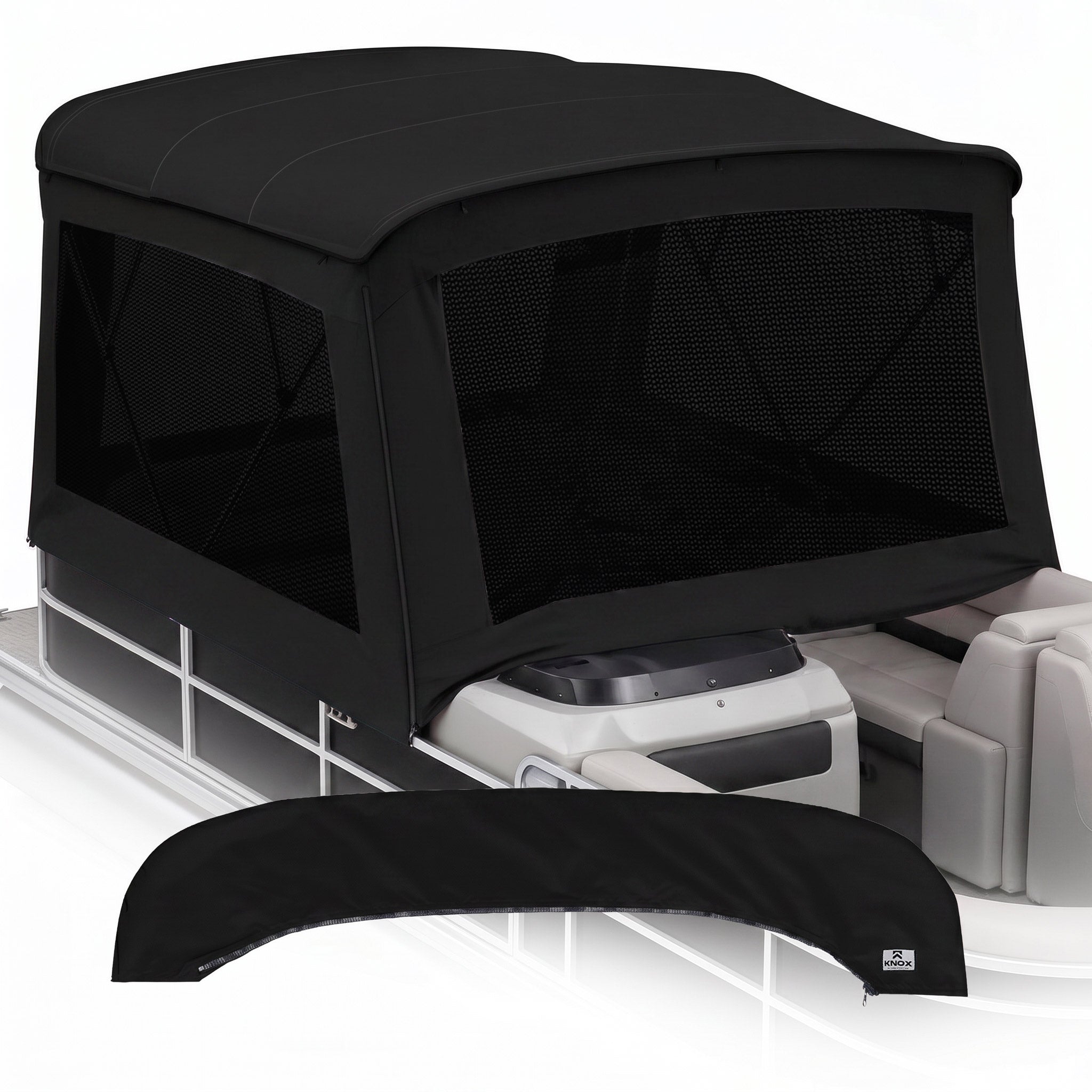 KNOX 4 Bow Bimini Mesh Enclosure with Frame Kit
