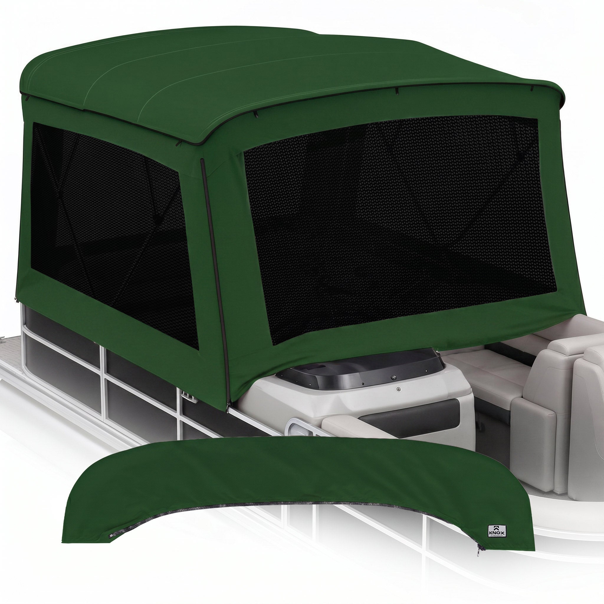 KNOX 4 Bow Bimini Mesh Enclosure with Frame Kit