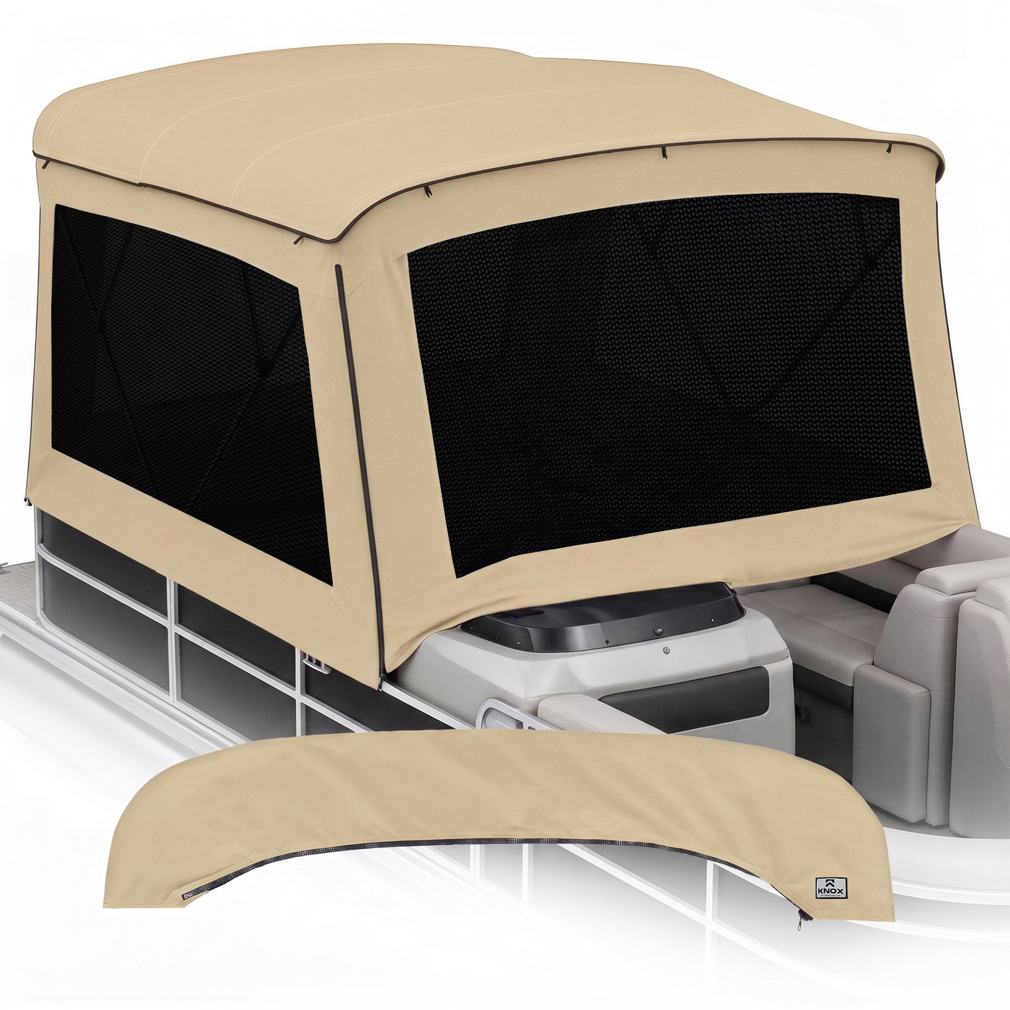 KNOX 4 Bow Bimini Enclosure with Frame Kit