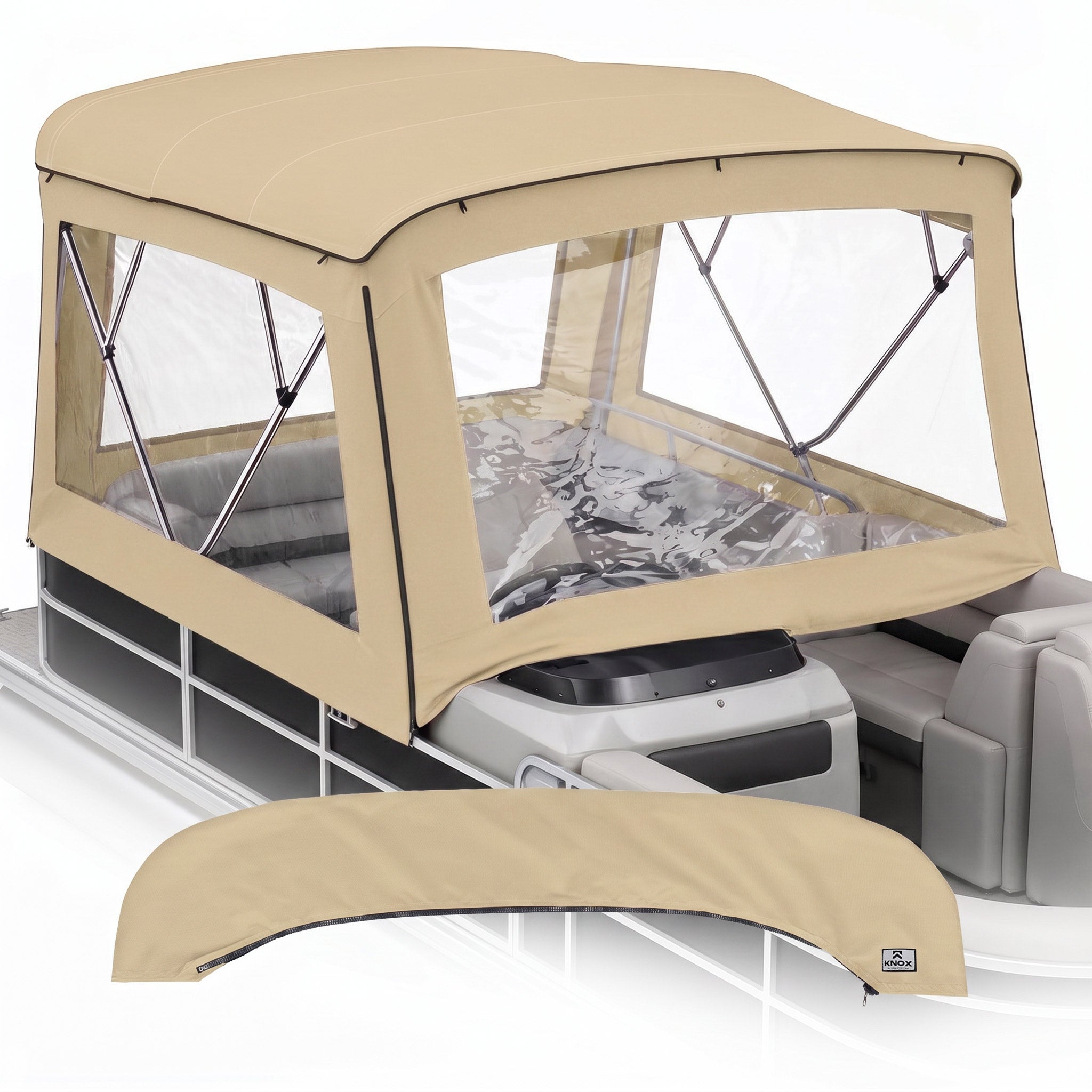 KNOX 4 Bow Bimini Enclosure with Frame Kit