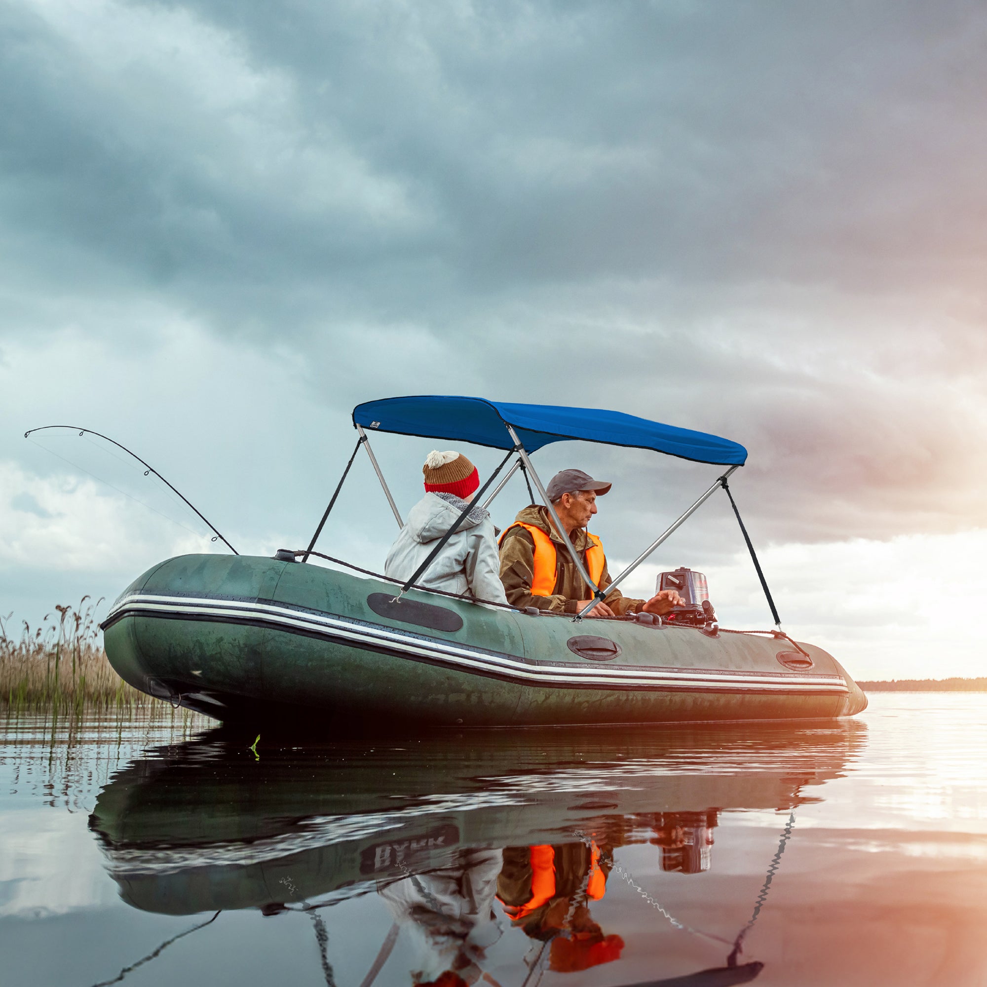 KNOX Pro Series 2 Bow Bimini Top Classic, Solid