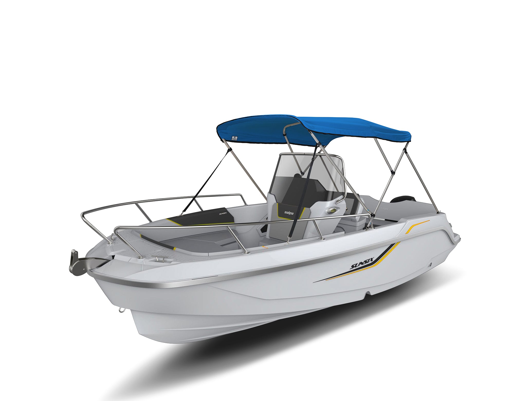 KNOX Pro Series 3 Bow Bimini Top Classic, Mesh