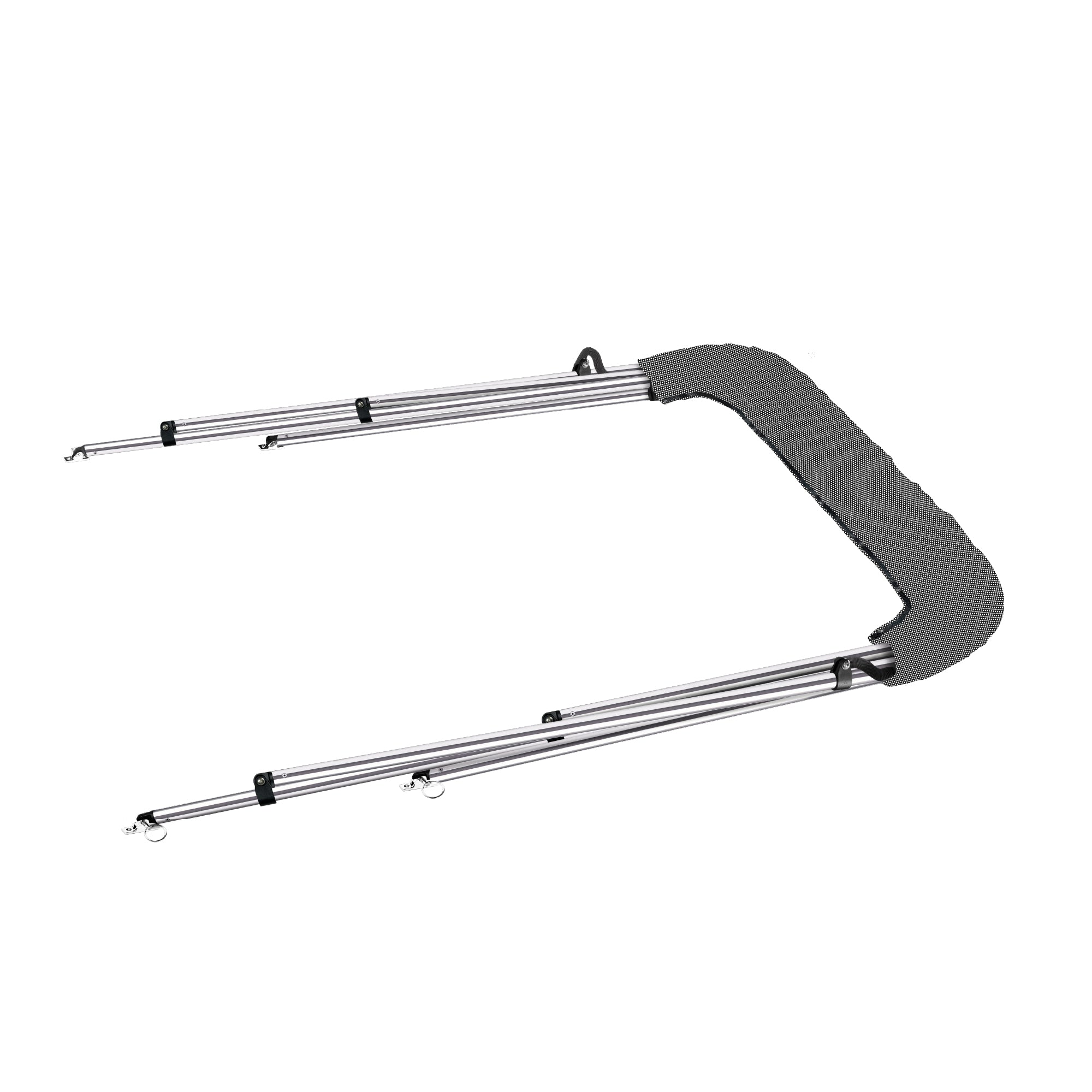 KNOX Pro Series 3 Bow Bimini Top With Sidewalls, Mesh