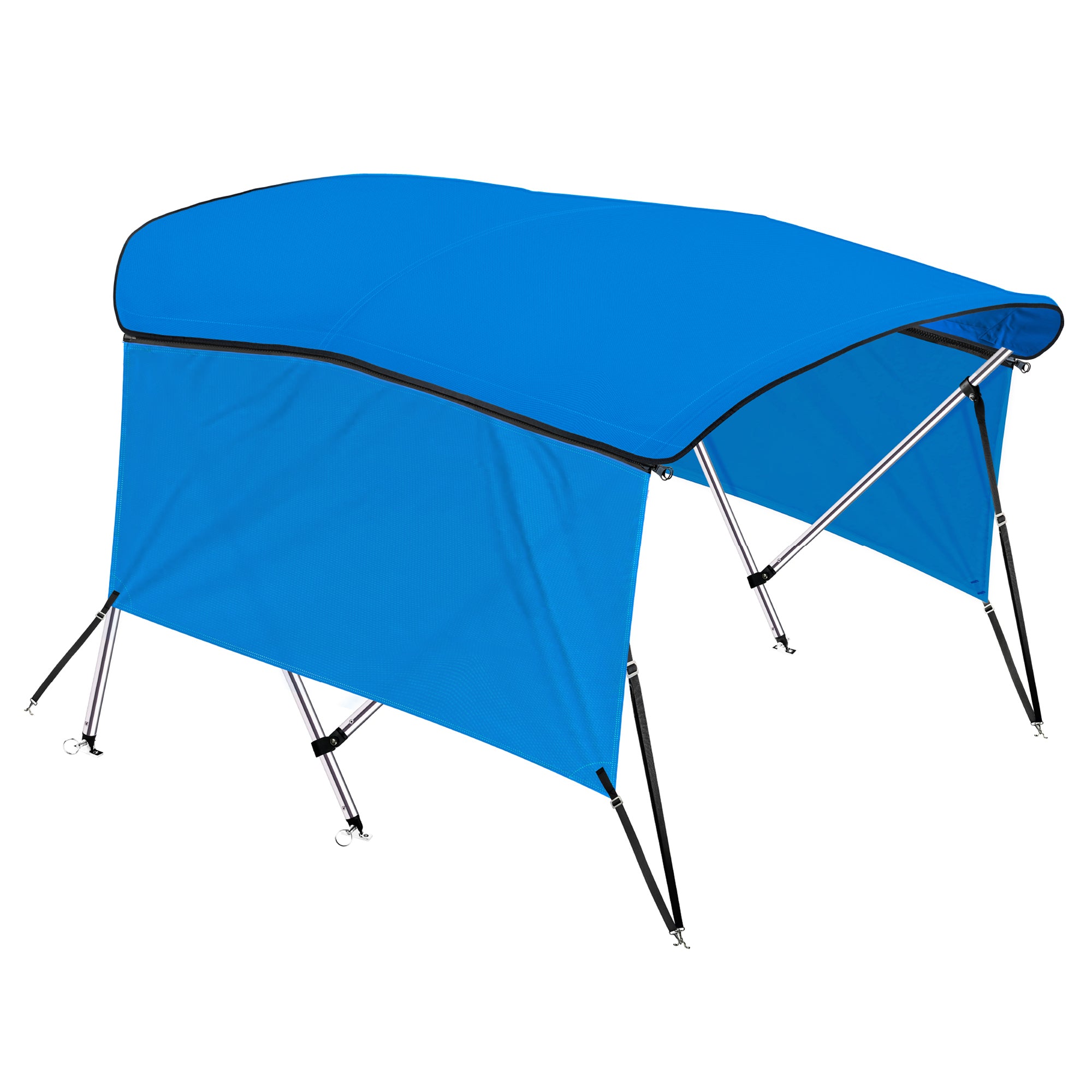 KNOX Pro Series 3 Bow Bimini Top With Sidewalls, Solid