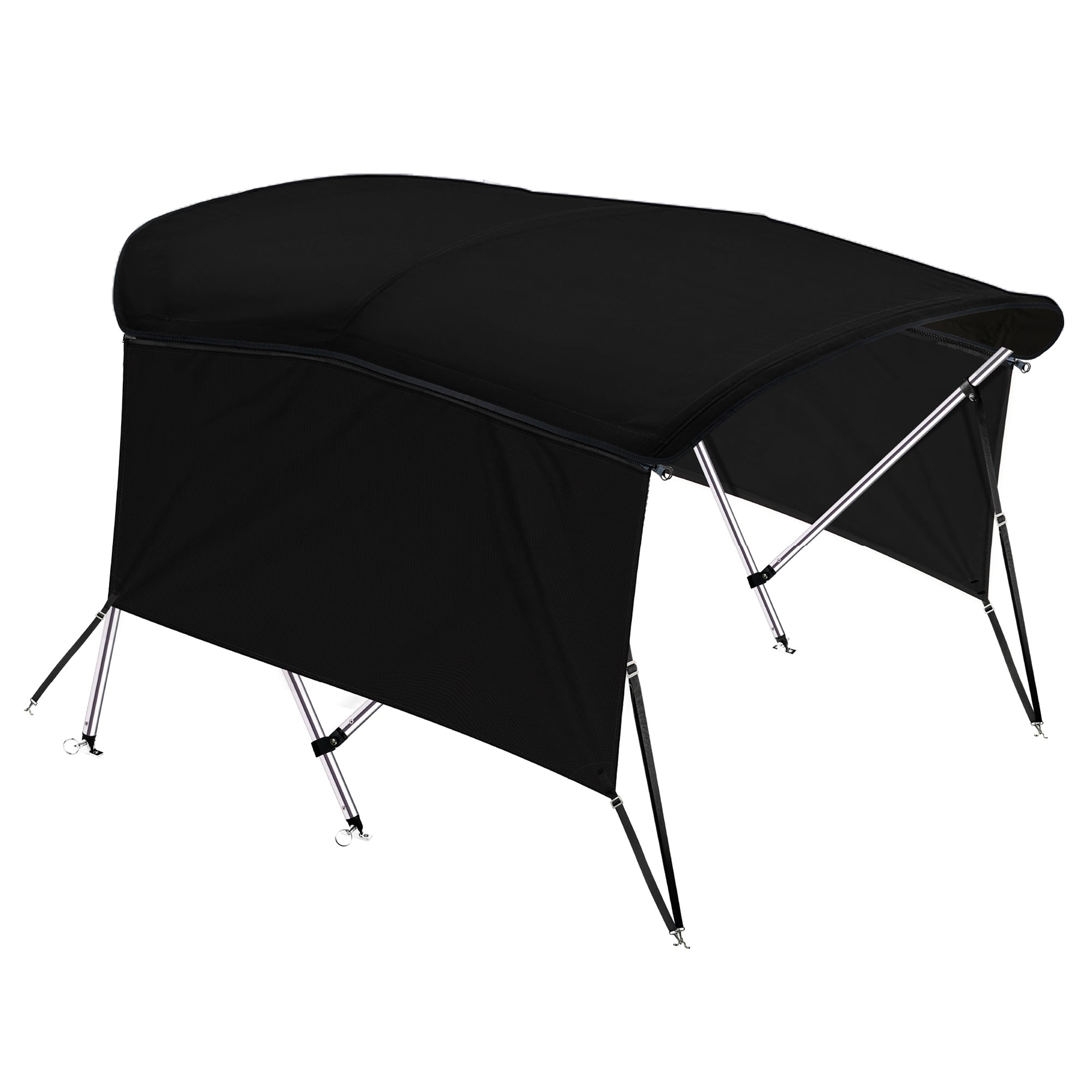 KNOX Pro Series 3 Bow Bimini Top With Sidewalls, Solid