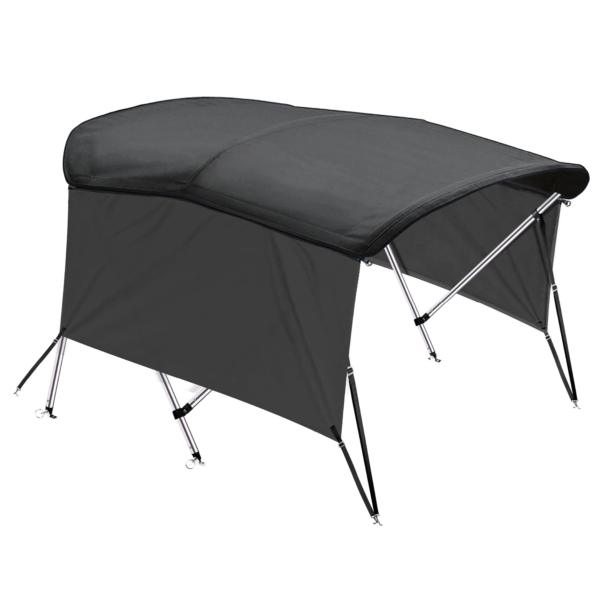 KNOX Pro Series 3 Bow Bimini Top With Sidewalls, Solid
