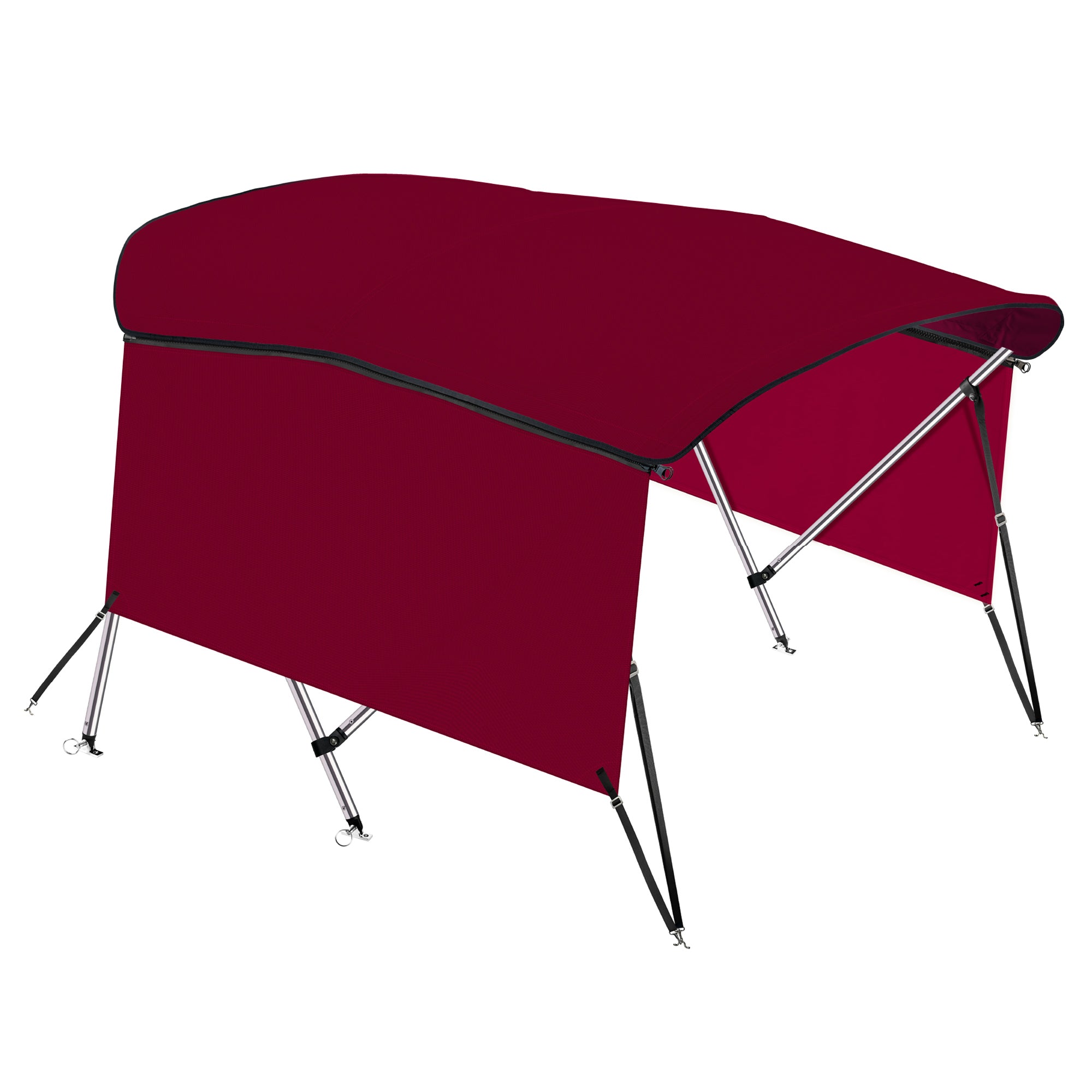 KNOX Pro Series 3 Bow Bimini Top With Sidewalls, Solid