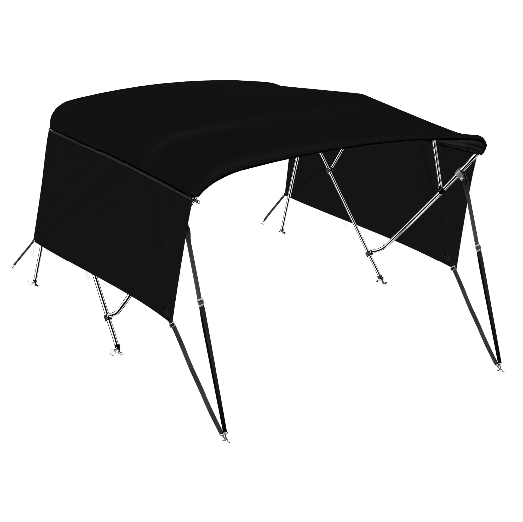 KNOX Pro Series 4 Bow Bimini Top With Sidewalls, Solid