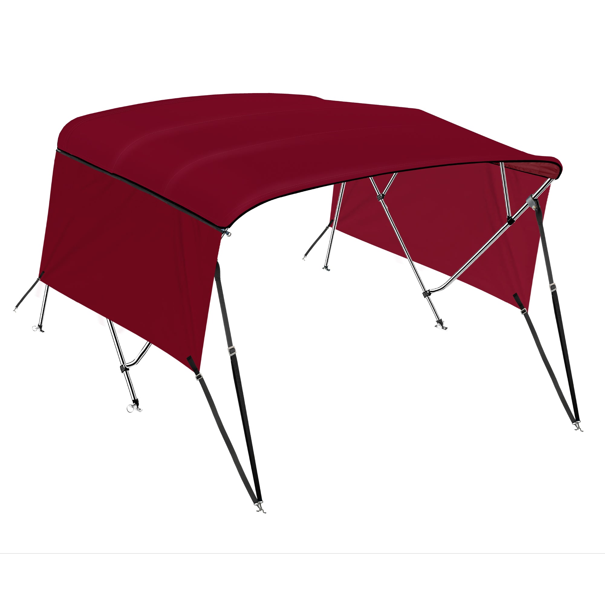 KNOX Pro Series 4 Bow Bimini Top With Sidewalls, Solid