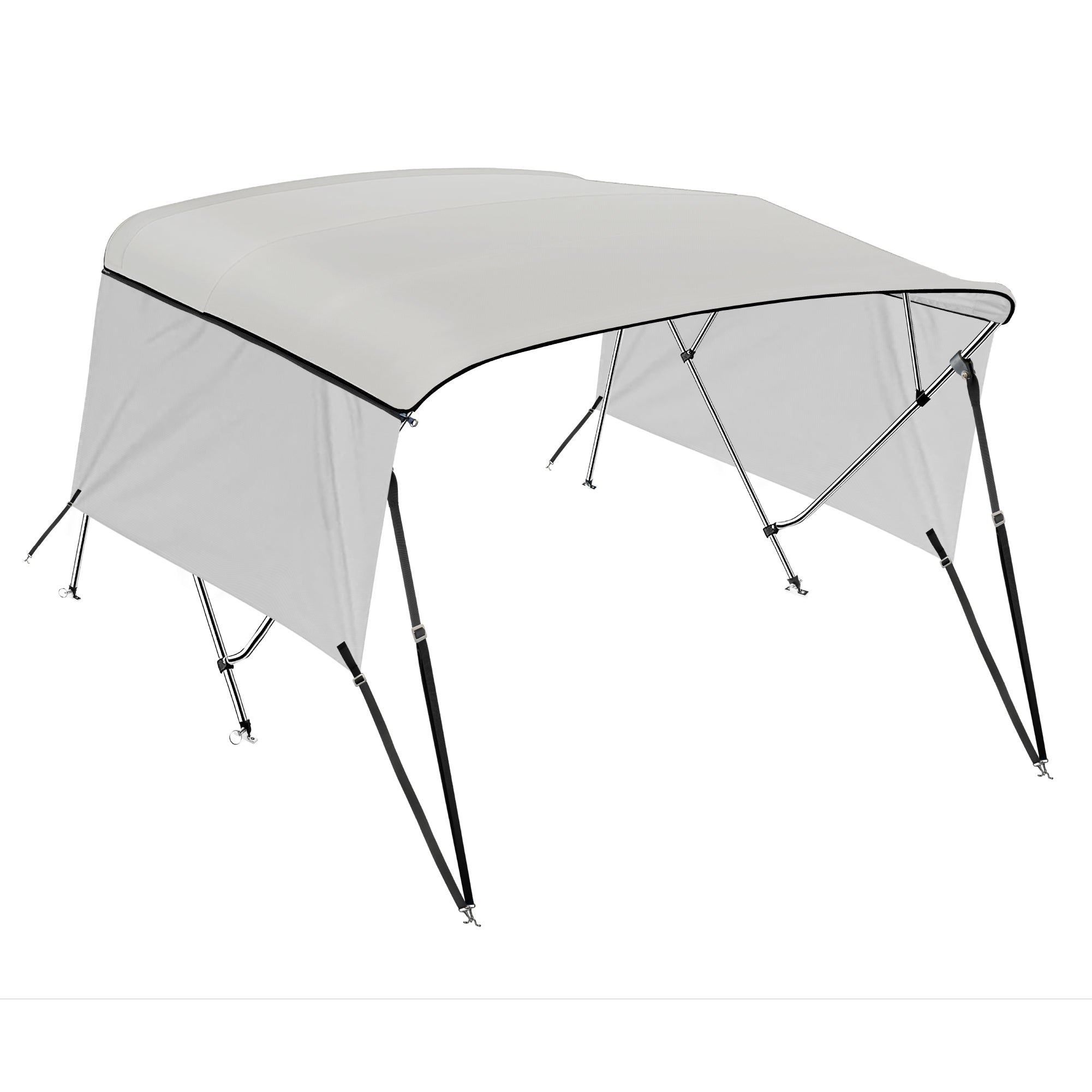 KNOX Pro Series 4 Bow Bimini Top With Sidewalls, Solid