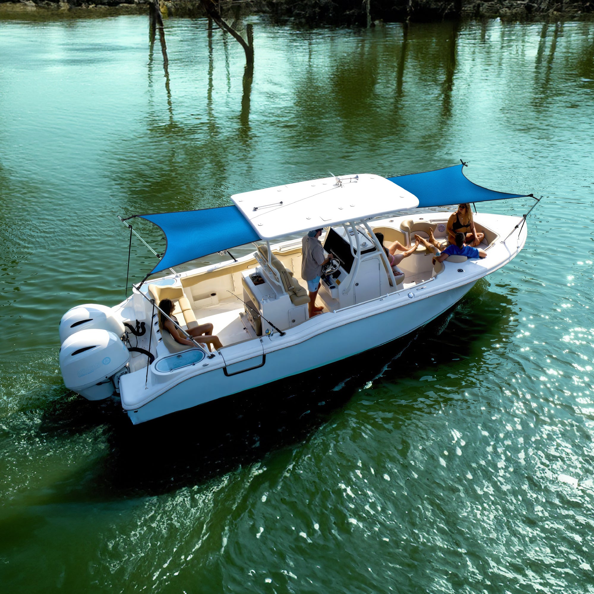 KNOX Pro Series Boat Top Extension Canvas