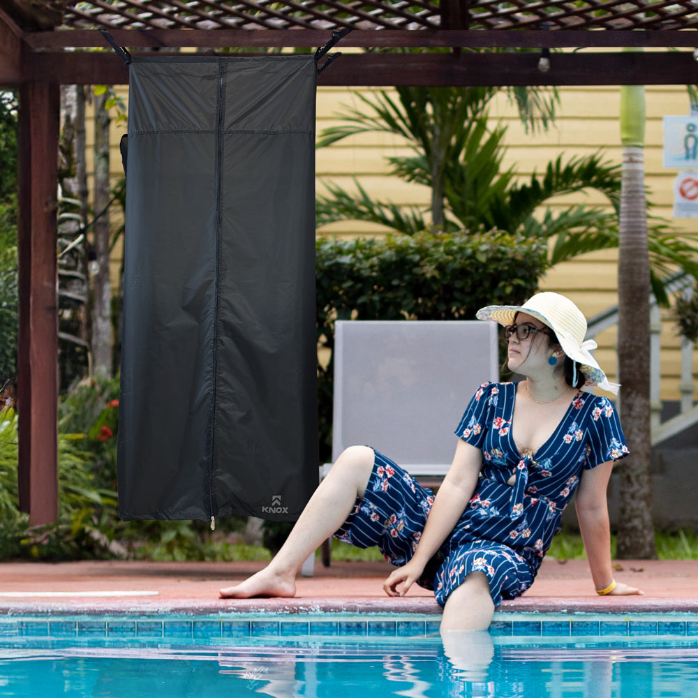 KNOX Boat Privacy Tent Hanging Portable Shower Curtain