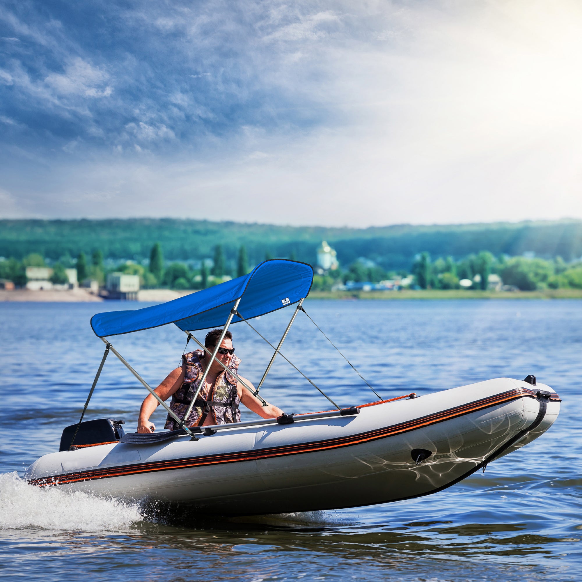 KNOX Pro Series Canvas for 2 Bow Bimini Top