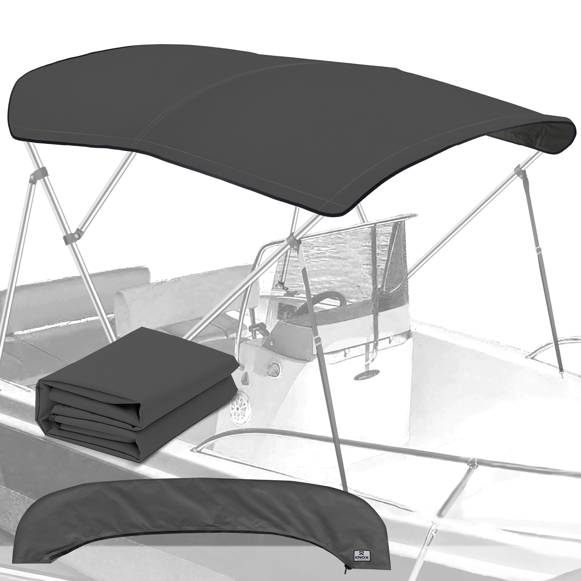 KNOX Pro Series Canvas for 3 Bow Bimini Top