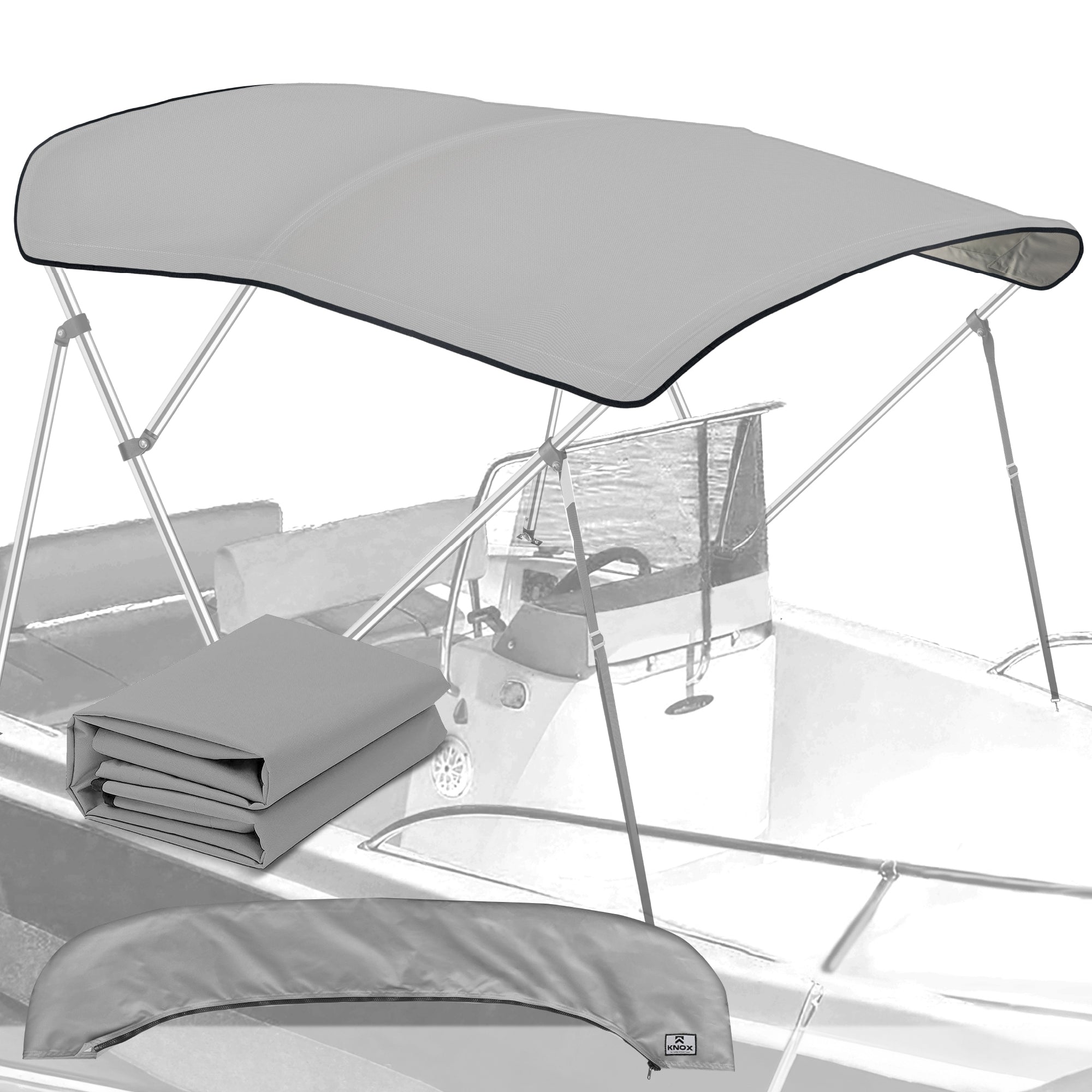 KNOX Pro Series Canvas for 3 Bow Bimini Top