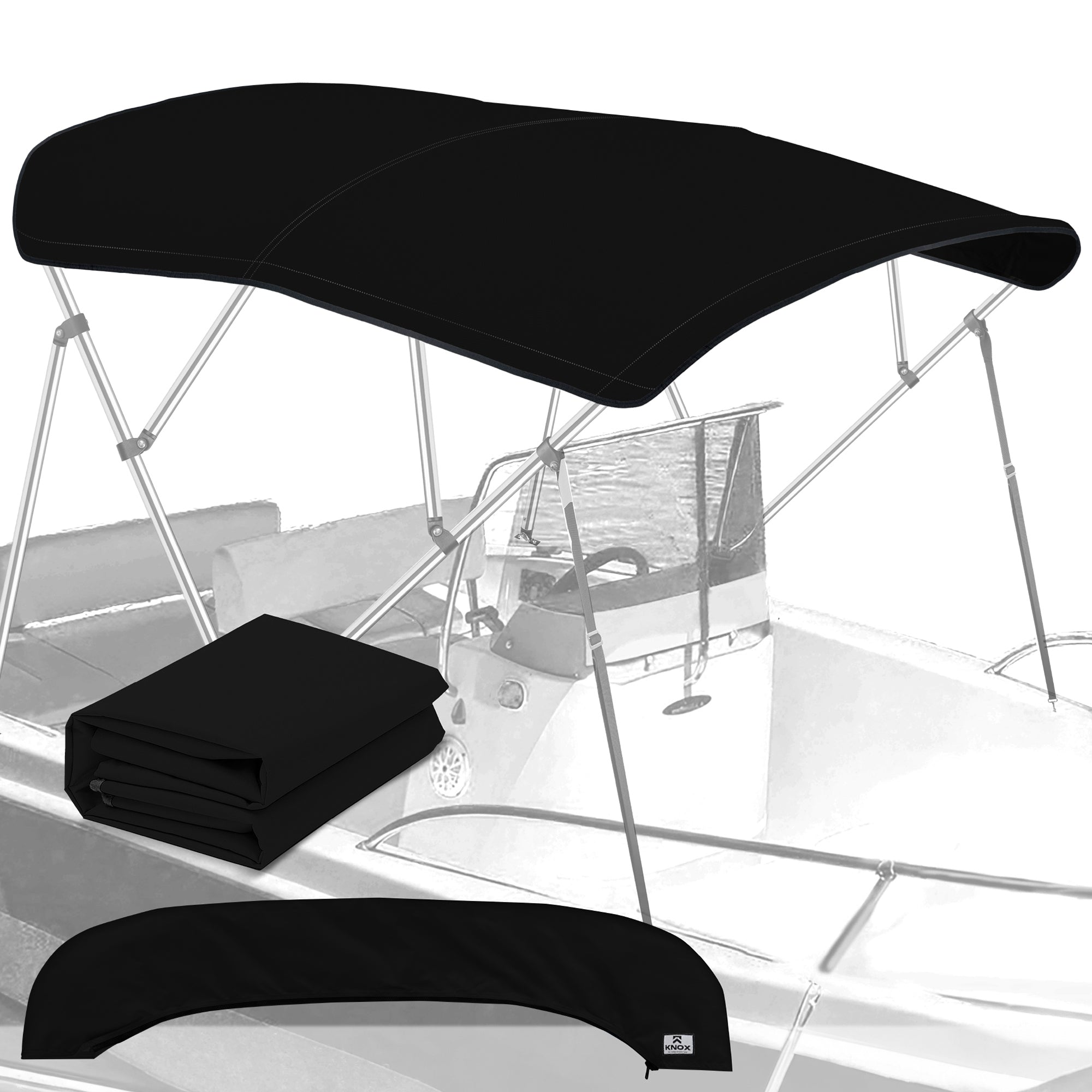 KNOX Pro Series Canvas for 4 Bow Bimini Top