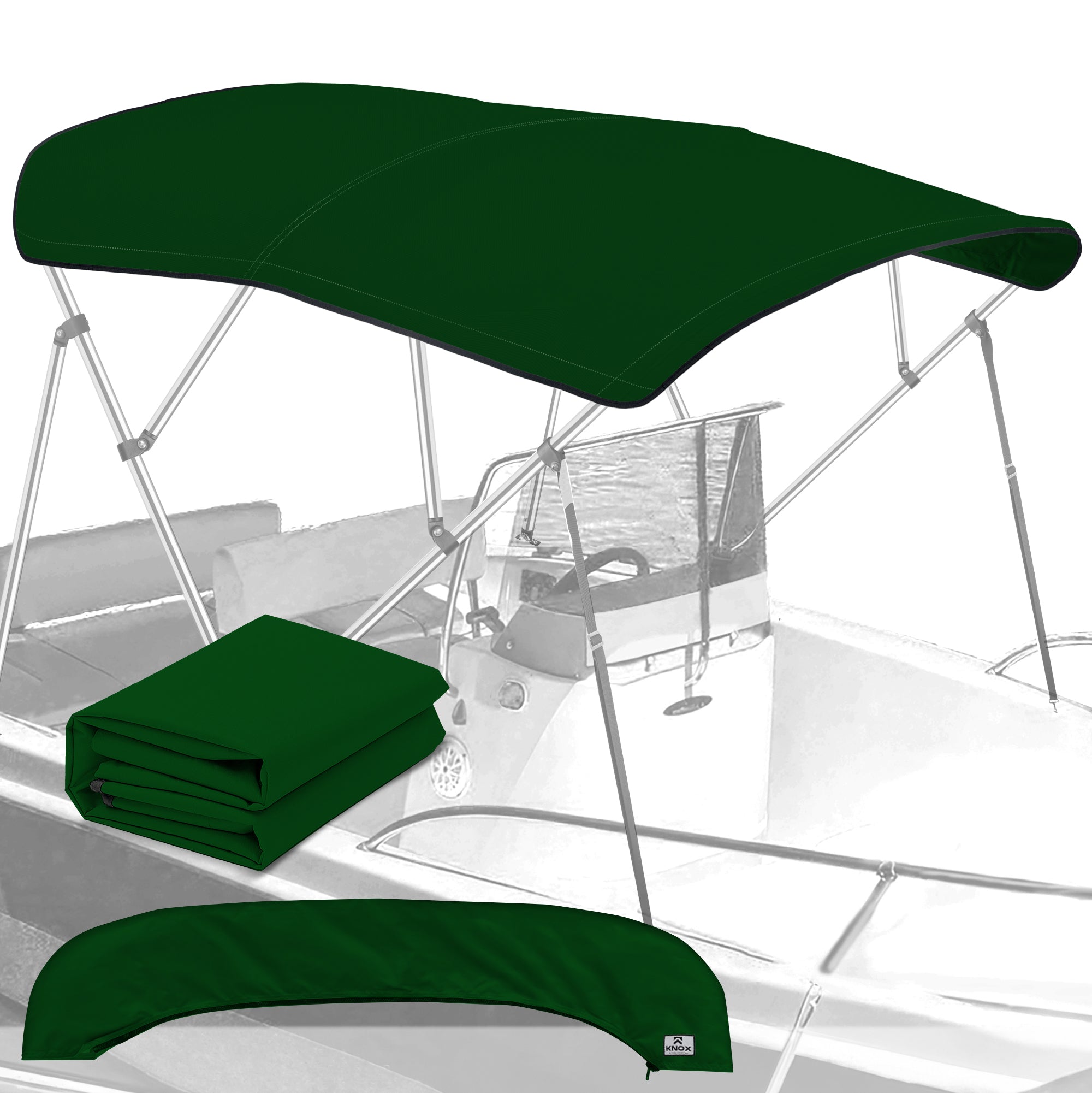 KNOX Pro Series Canvas for 4 Bow Bimini Top