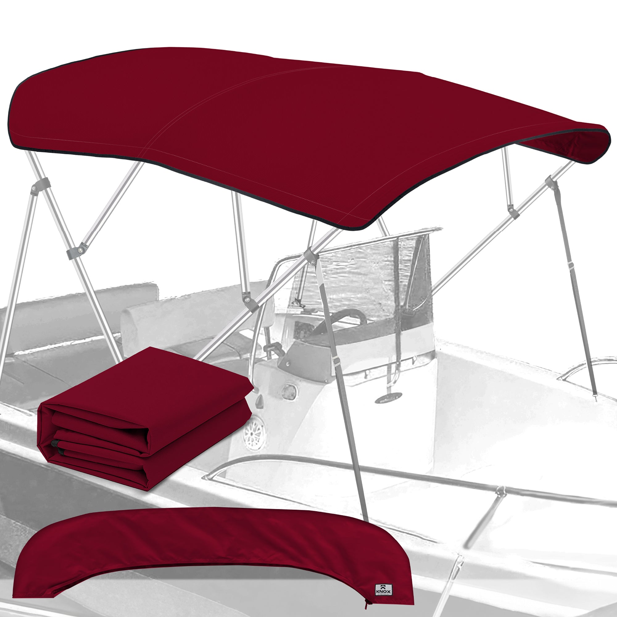 KNOX Pro Series Canvas for 4 Bow Bimini Top