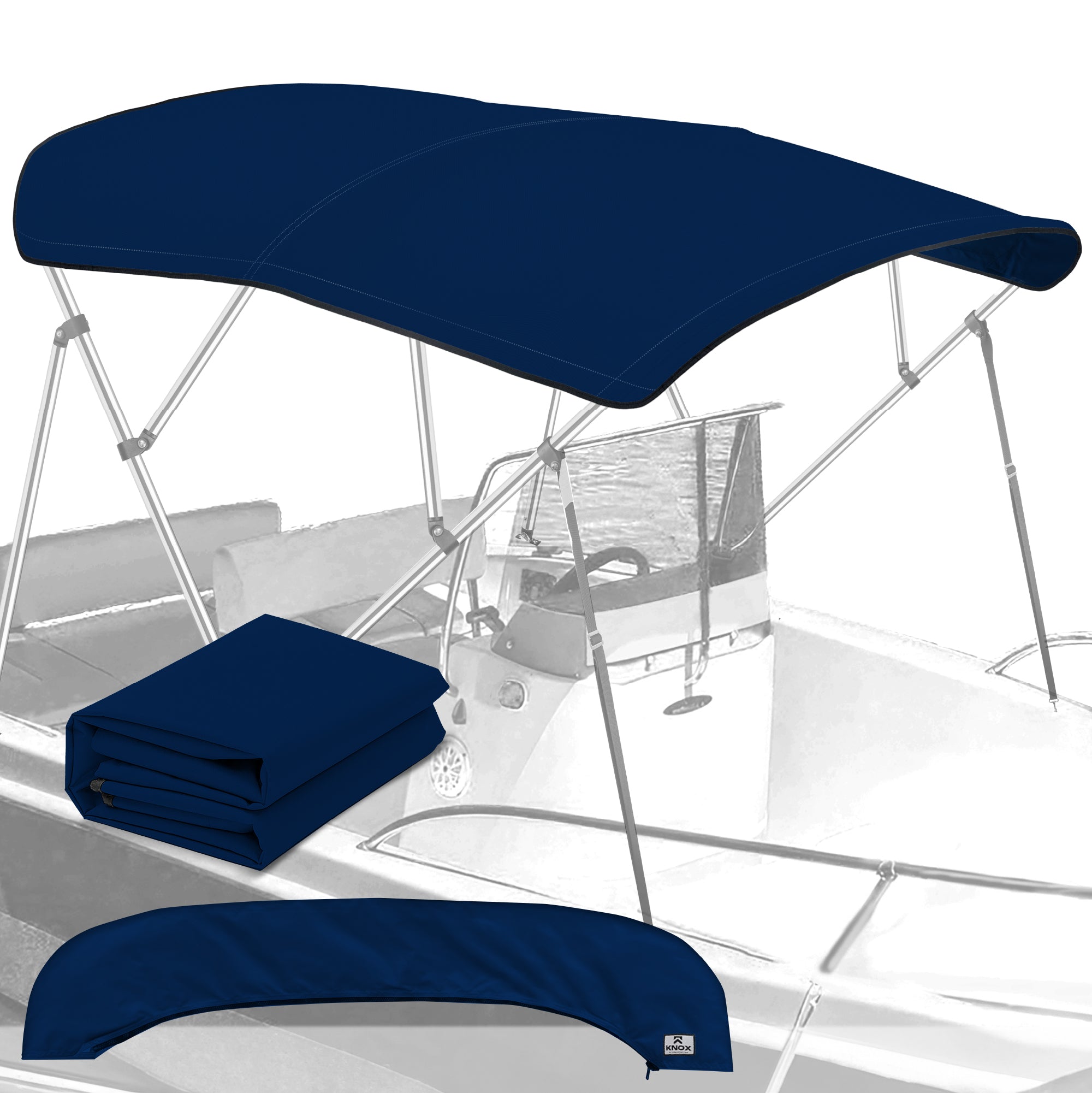 KNOX Pro Series Canvas for 4 Bow Bimini Top