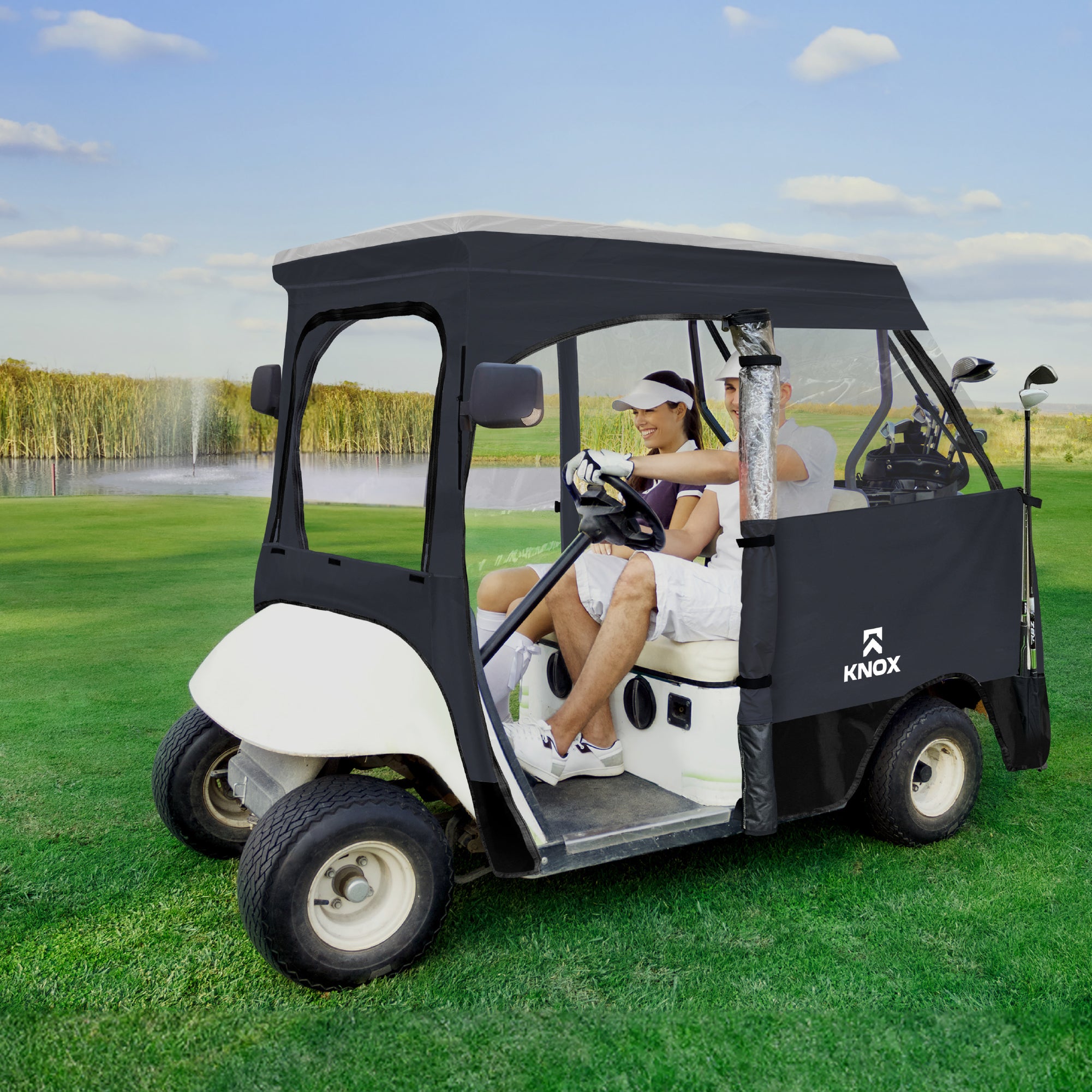 KNOX Pro Series Golf Cart Enclosure for Club Car & EZGO