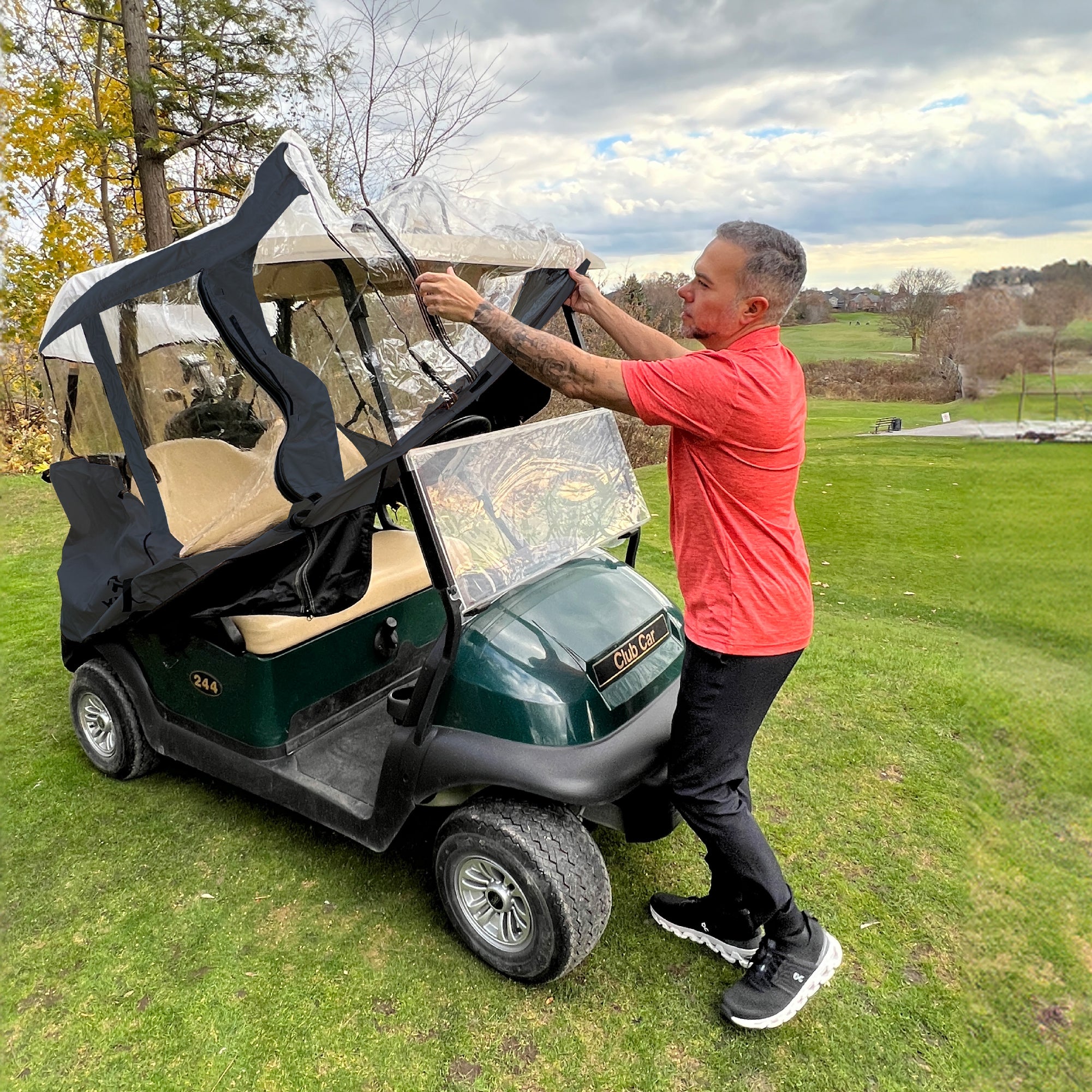 KNOX Pro Series Golf Cart Enclosure for Club Car & EZGO