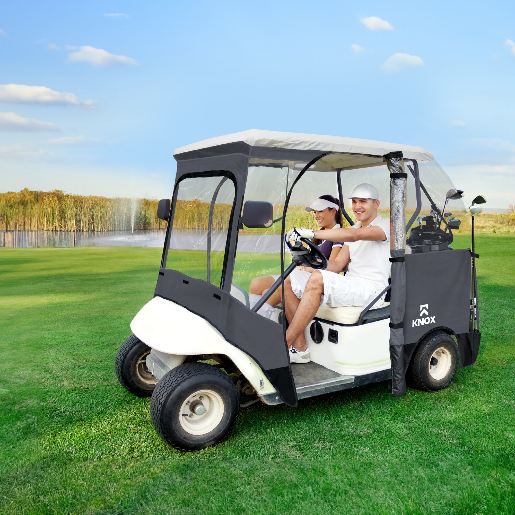 KNOX Pro Series Golf Cart Enclosure for Yamaha