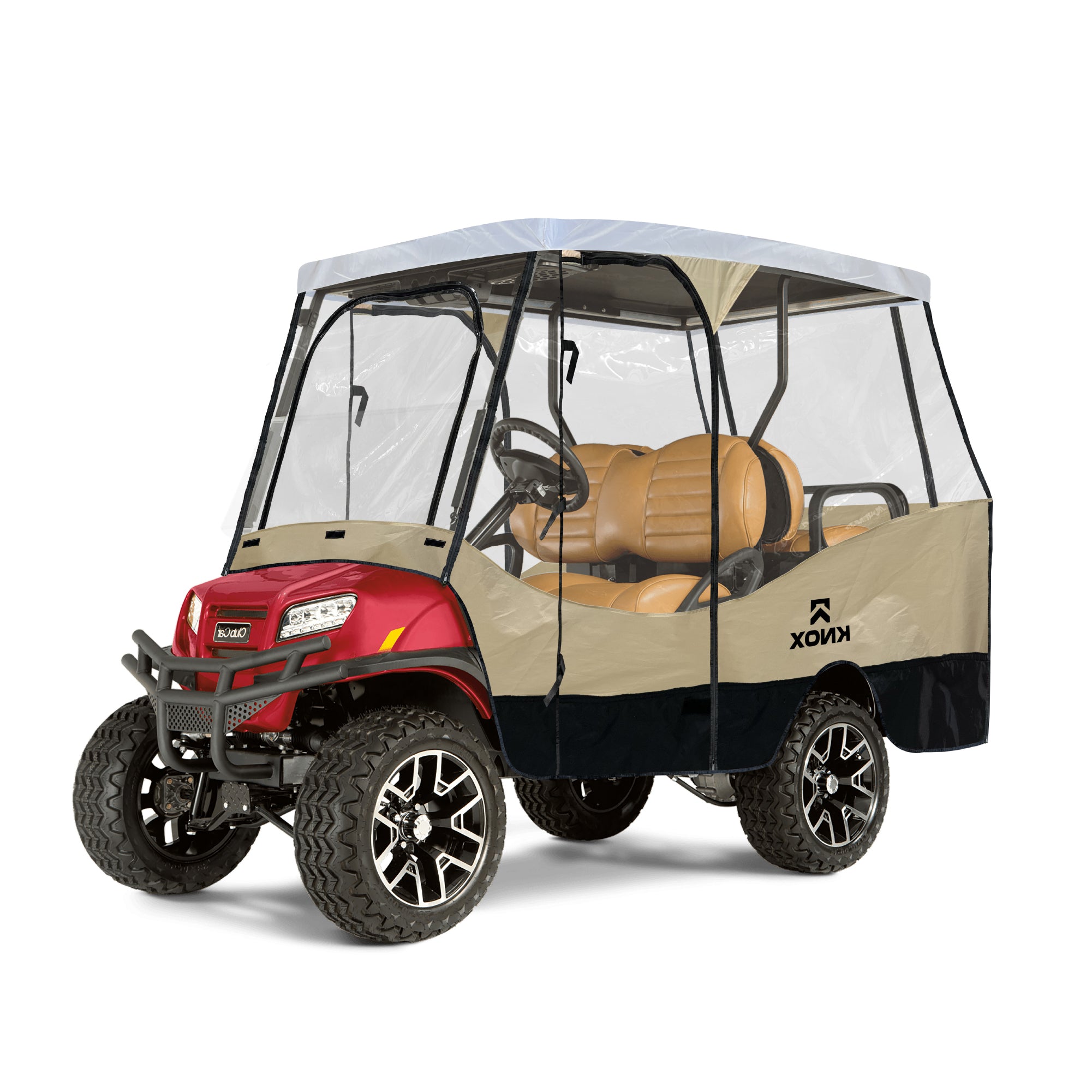 KNOX Pro Series Golf Cart Universal Enclosure - 2 + 2 Seater