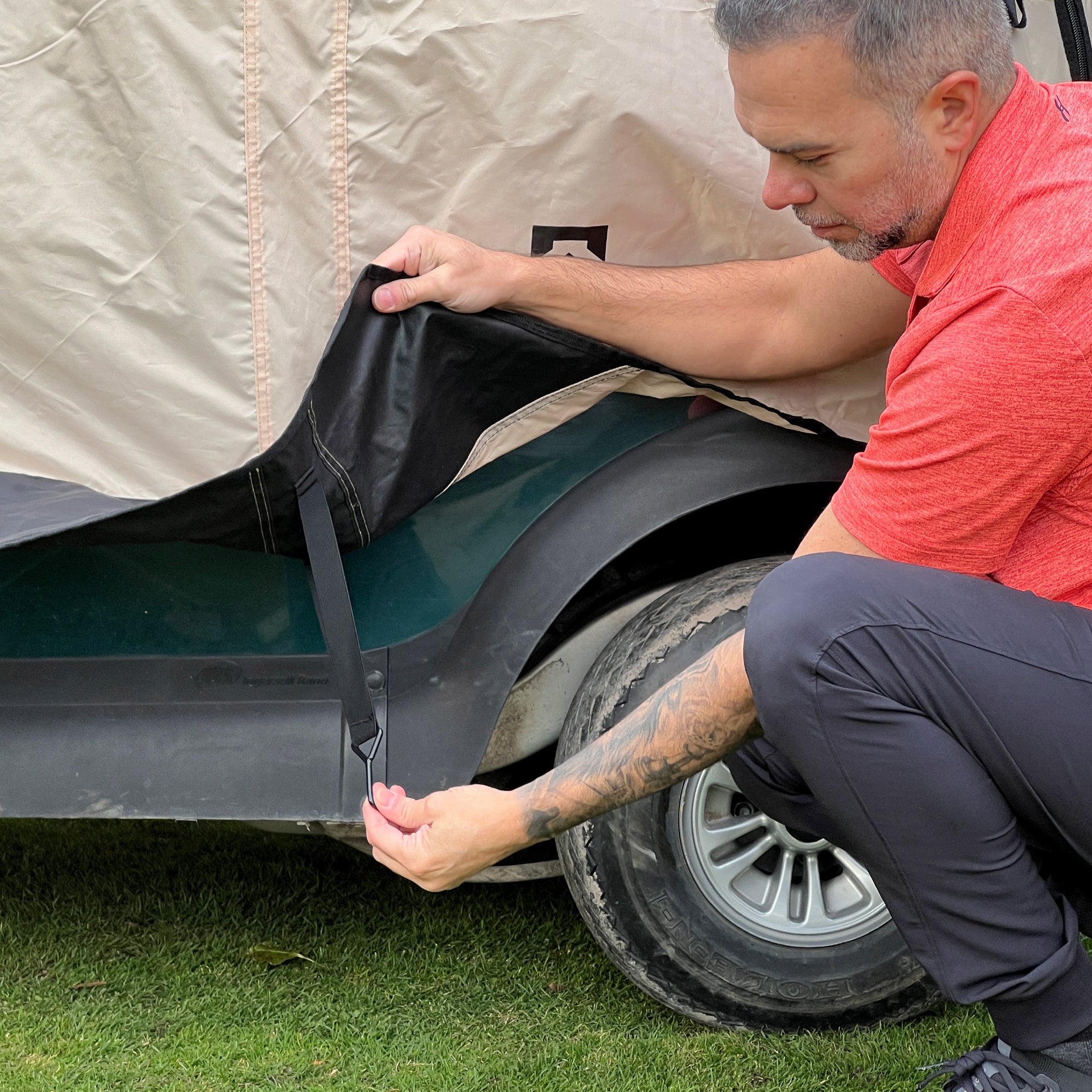 KNOX Pro Series Golf Cart Universal Enclosure - 2 + 2 Seater