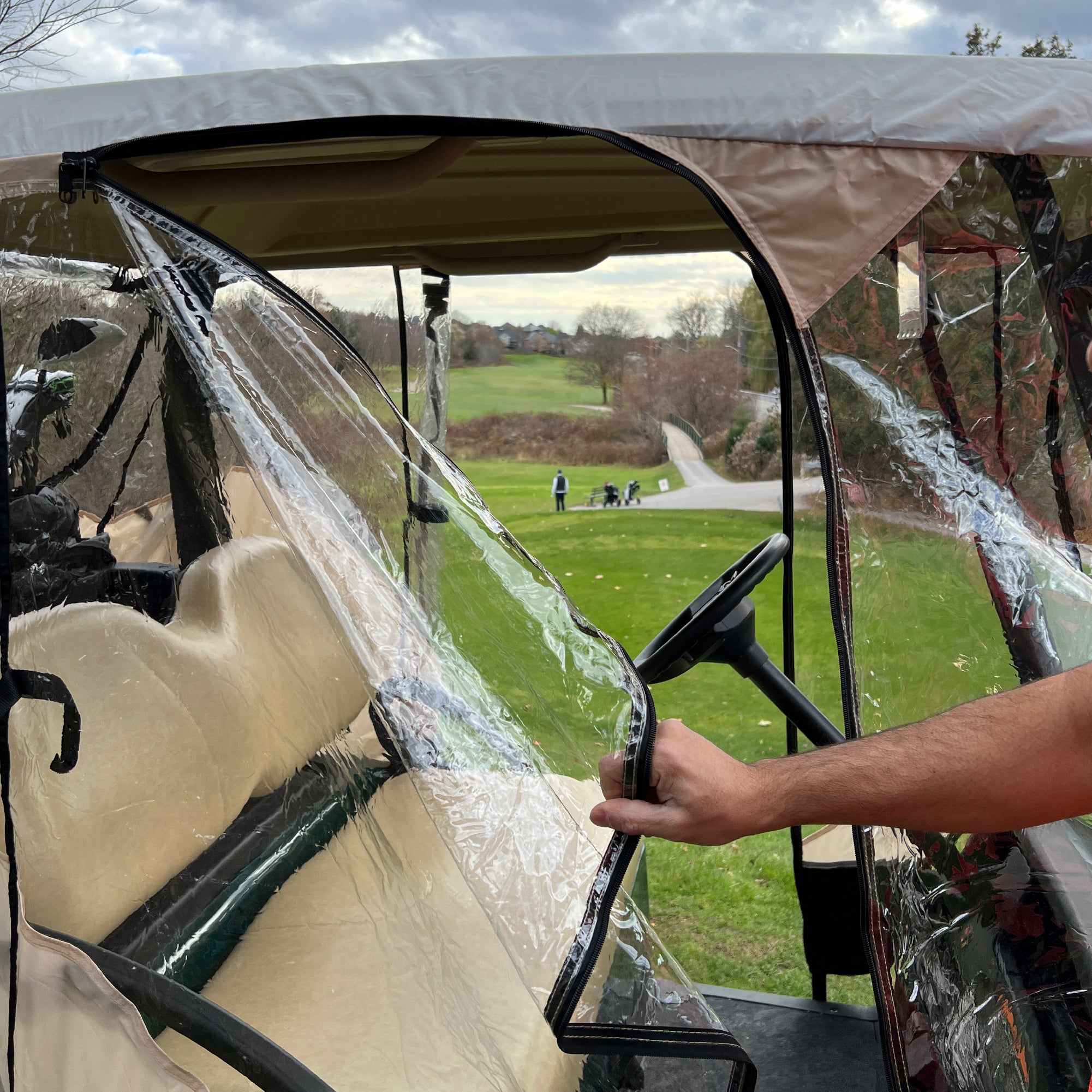 KNOX Pro Series Golf Cart Universal Enclosure - 2 + 2 Seater