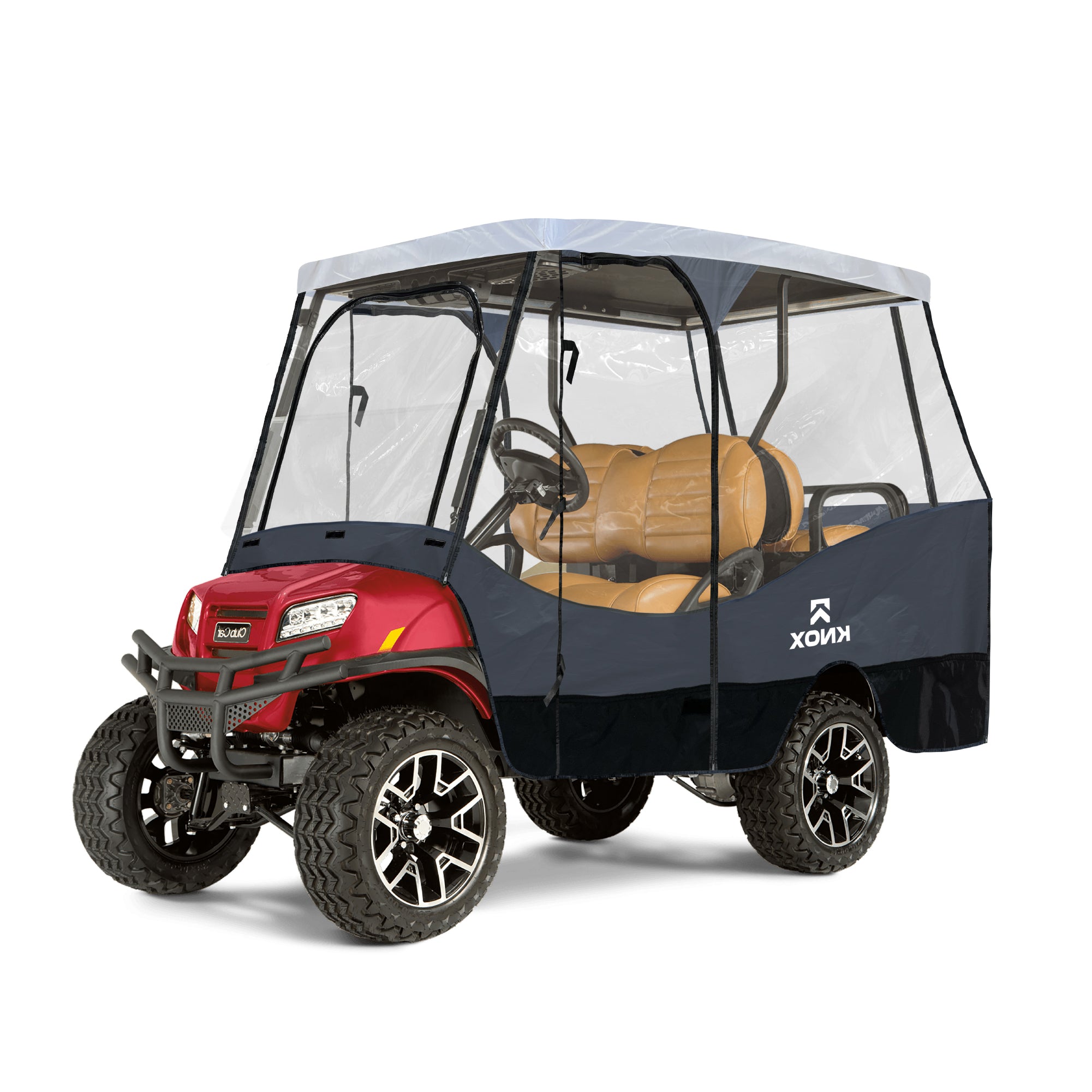 KNOX Pro Series Golf Cart Universal Enclosure - 2 + 2 Seater