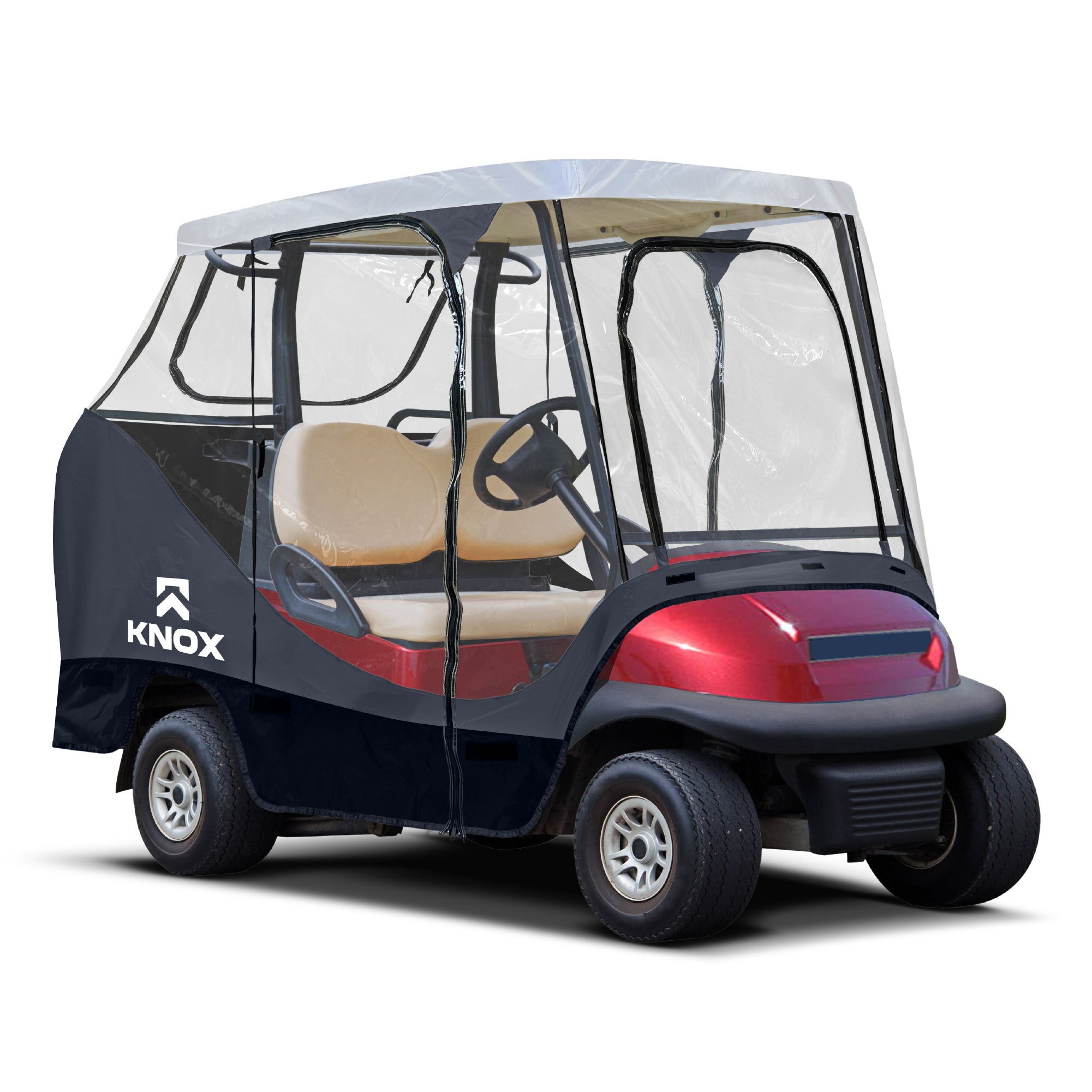 KNOX Pro Series Golf Cart Universal Enclosure - 2 Seater