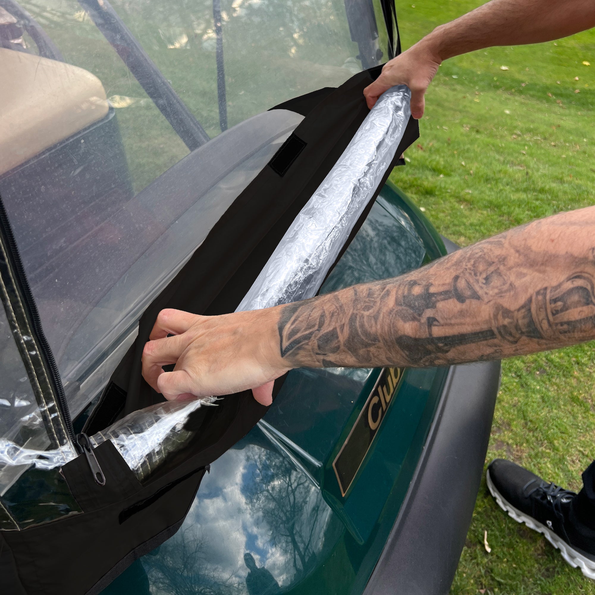 KNOX Pro Series Golf Cart Universal Enclosure - 2 Seater