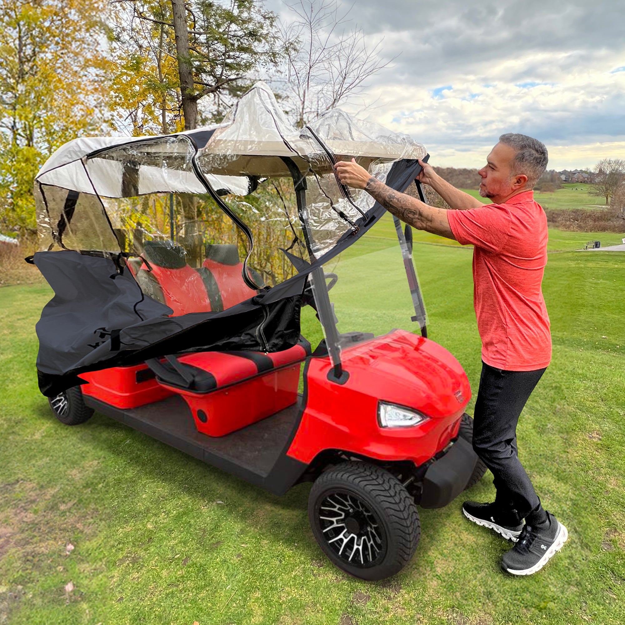 KNOX Golf Cart Universal Enclosure - 4 Seater