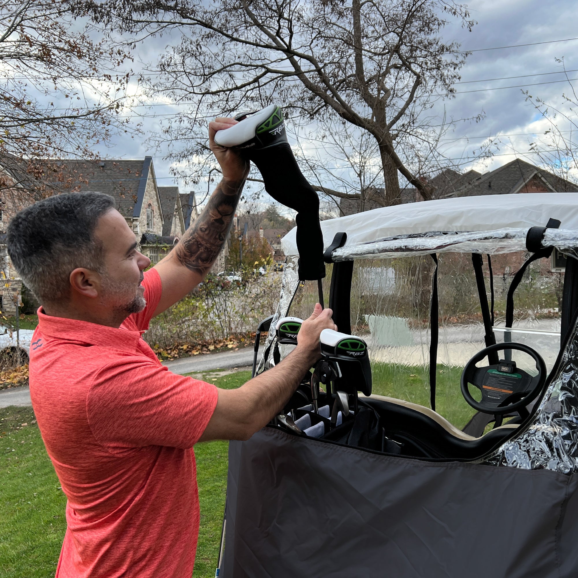 KNOX Golf Cart Universal Enclosure - 4 Seater