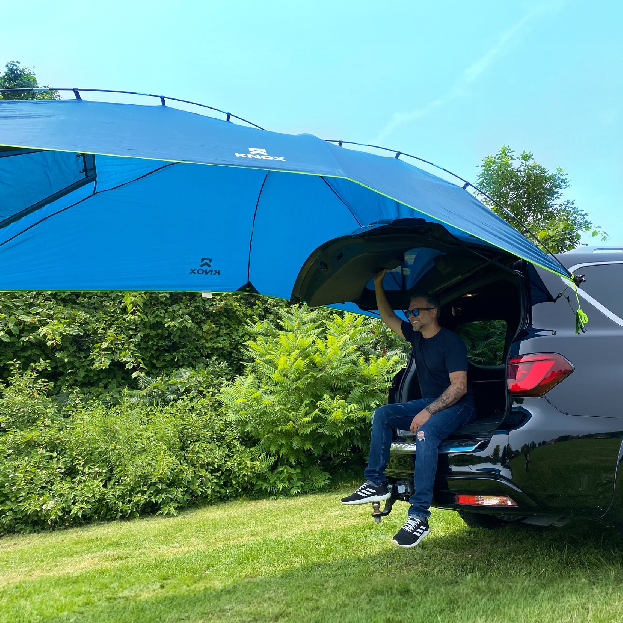 KNOX Pro Series Teardrop Awning Tent with Sidewall