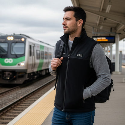 KNOX Heated Vest with Battery Pack, 13 Heating Zones