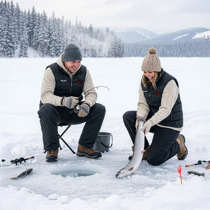 KNOX Heated Vest with Battery Pack, 9 Heating Zones