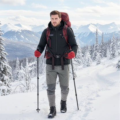 KNOX Unisex Heated Jacket with 4 Heat Zones, USB Powered