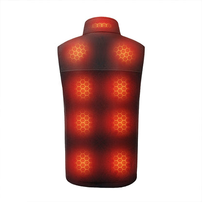 KNOX Heated Vest with Battery Pack, 13 Heating Zones