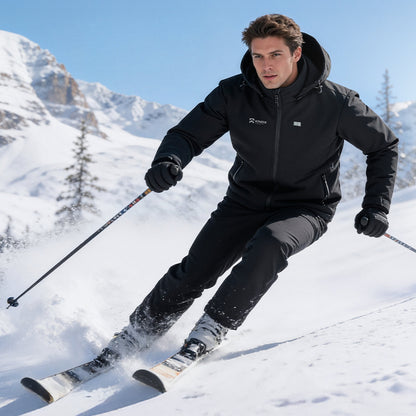 KNOX Unisex Heated Jacket with 4 Heat Zones, USB Powered