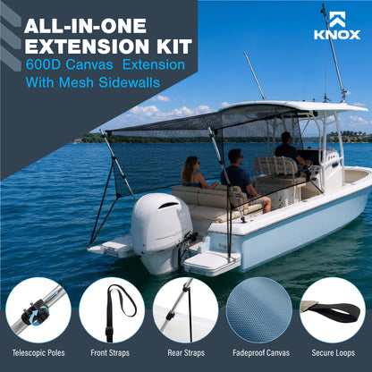 Knox T-Top Extension and Sidewall Combo