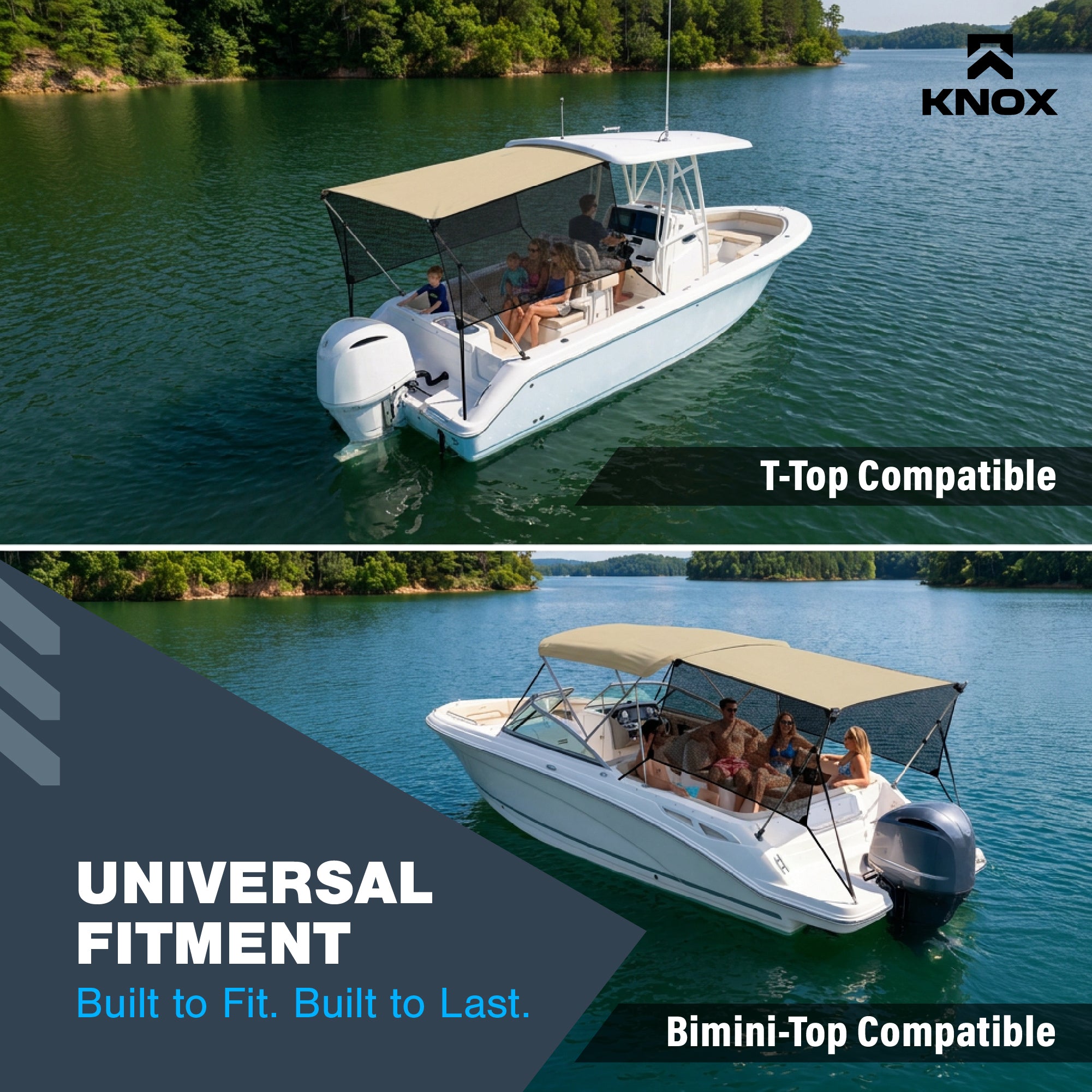 Knox T-Top Extension and Sidewall Combo
