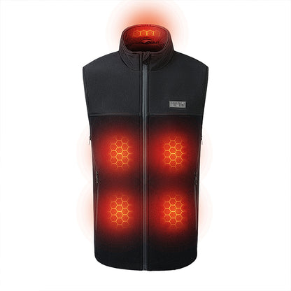 KNOX Heated Vest with Battery Pack, 13 Heating Zones