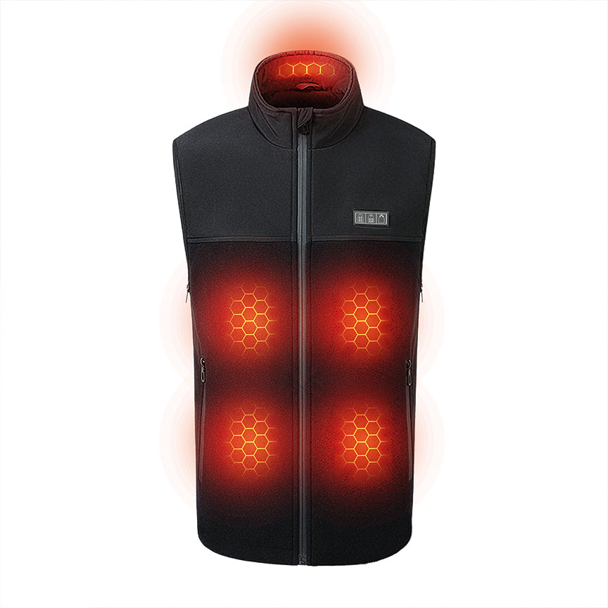 KNOX Heated Vest with Battery Pack, 13 Heating Zones