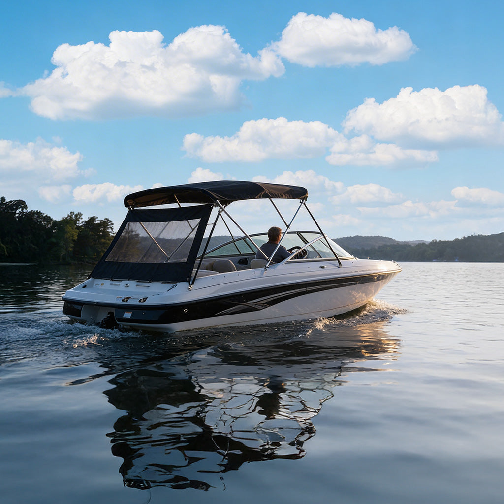 KNOX Bimini Front & Rear shade panel Kit Marine 420D Mesh Panels