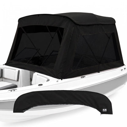 KNOX 3 Bow Bimini Mesh Enclosure with Frame Kit