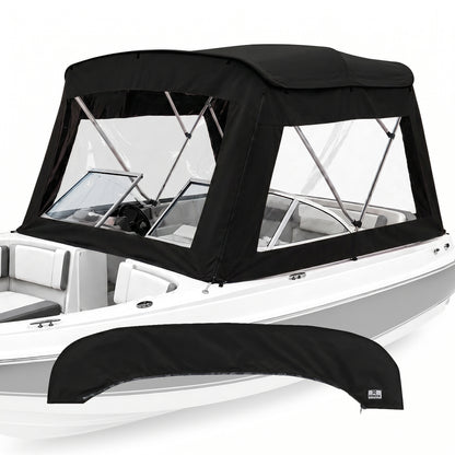 KNOX 3 Bow Bimini Enclosure with Frame Kit