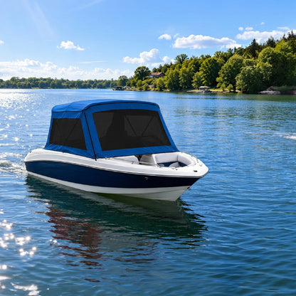 KNOX 3 Bow Bimini Mesh Enclosure with Frame Kit